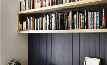 Création d'étagères dans la chambre
