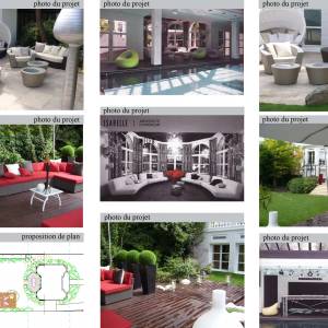 Aménagement d'une terrasse & piscine par Isabelle Meier - La Maison Des Architectes