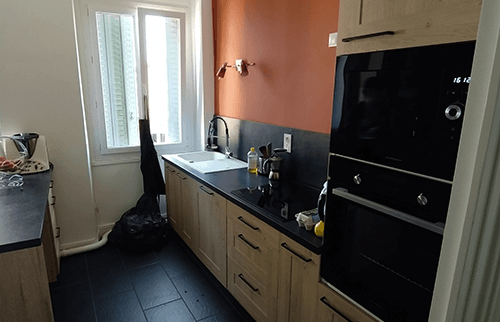 cuisine réaménagée 