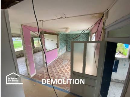 La Maison des Travaux Vannes démolition de cuisine