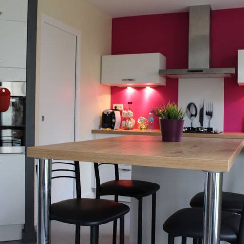 Rénovation complète d’une maison à Lannion - cuisine