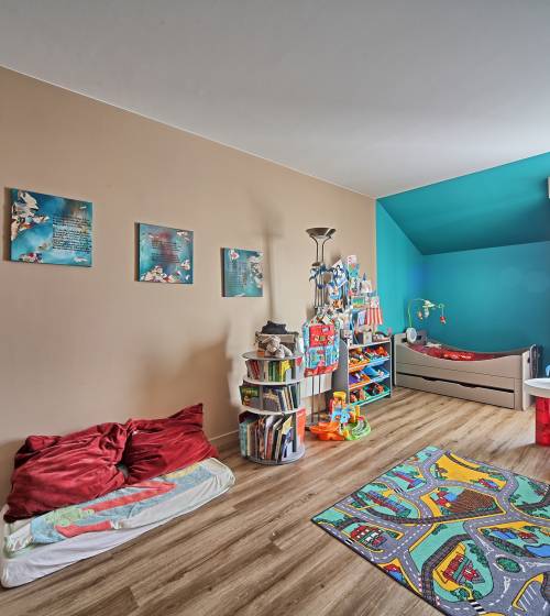 Rénovation et agrandissement chambre enfant avec changement de fenêtre et déplacement de cloison latérale à Châteaulin (29150)