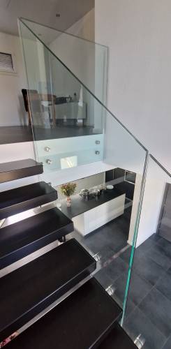 Garde-corps en verre à Rixheim