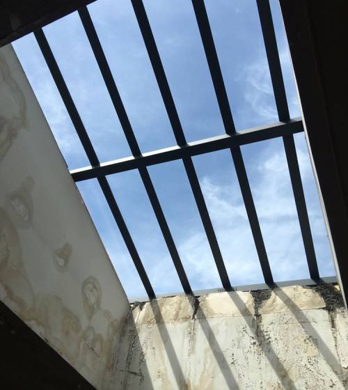 Après le changement de fenêtre de toit