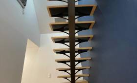 Rénovation escalier Chalon sur Saône