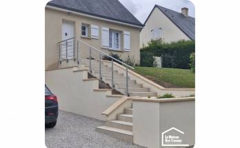 Transformation extérieure : avant-après !  14400 Bayeux