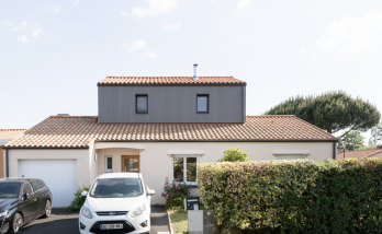 Extension de maison verticale à Bougenais