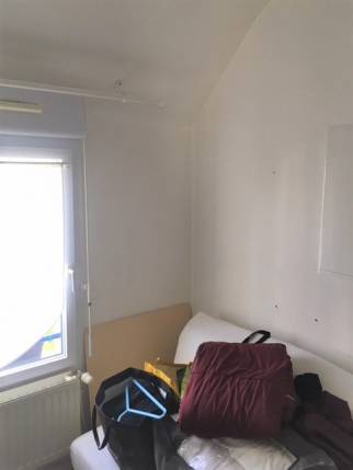 Chambre avant travaux d'ouverture pour poser un escalier intérieur - Nantes 44