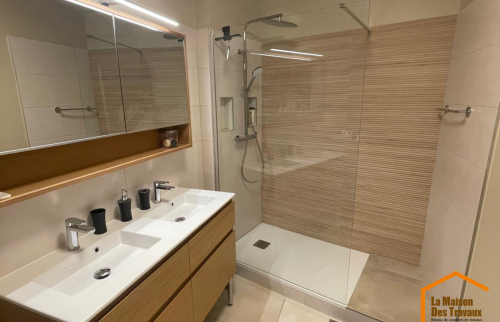 salle d'eau rénovée