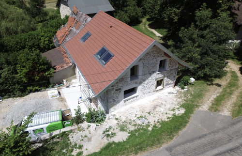 rénovation d'une ruine à Annecy