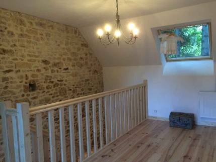 Installation d'un plancher dans les combles à Caen