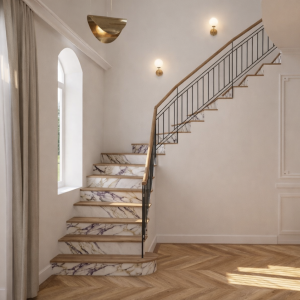 Rénovation d'un escalier d'une maison - La Maison Des Architectes