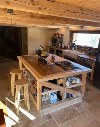 Cuisine style chalet d'alpage - Travaux terminés