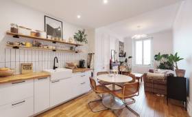 Rénovation Appartement Lyon Montchat - Pièce de vie