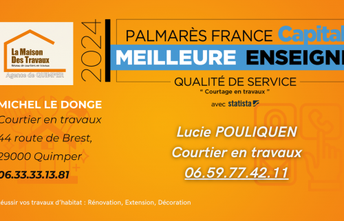 Un sol moderne et facile d’entretien grâce à la pose de carrelage sur ancien carrelage avec La Maison Des Travaux Quimper.