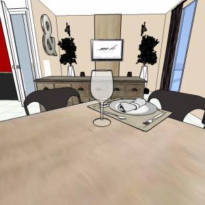 Aménagement d'un salon - Mariane Foligné - La Maison Des Architectes