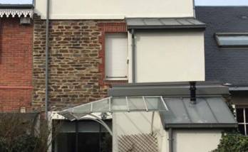 Couverture zinc quartz après harmonisation - Nantes 44