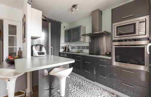 La cuisine rénovée