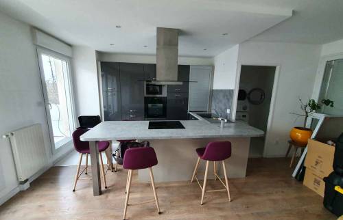 Avant la rénovation de la cuisine 