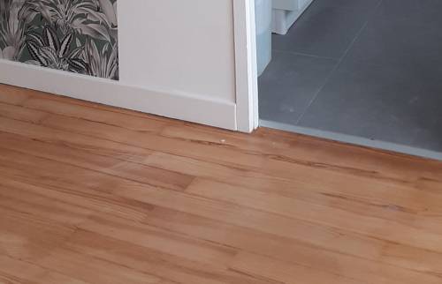 Jonction parquet carrelage