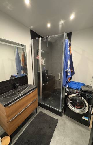 Résultat final de la rénovation salle de bain à Bruz