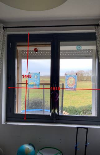 Une des nombreuses fenêtres à changer