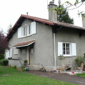La maison avant les travaux d'extension