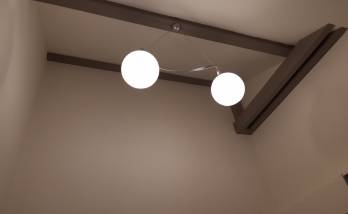 Peinture des rampants, mise en place de luminaires à Guebwiller