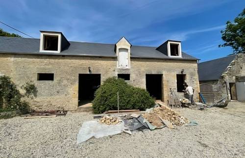 L'ensemble de la toiture rénovée