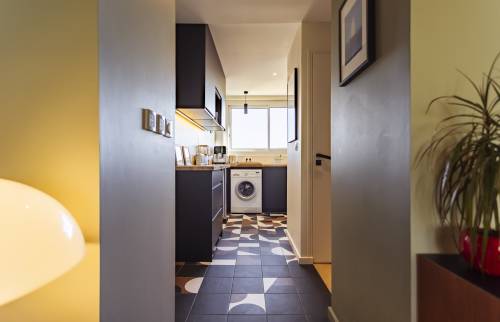 Cuisine et carrelage art déco