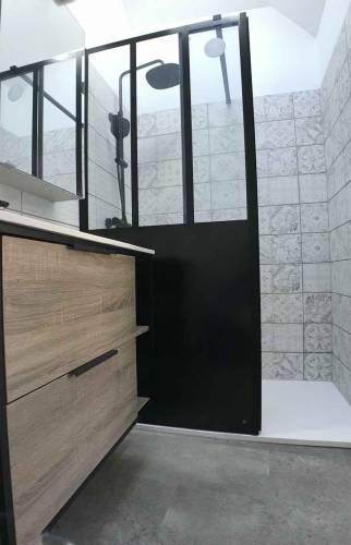 Création salle de bain sous combles Moret-sur-Loing