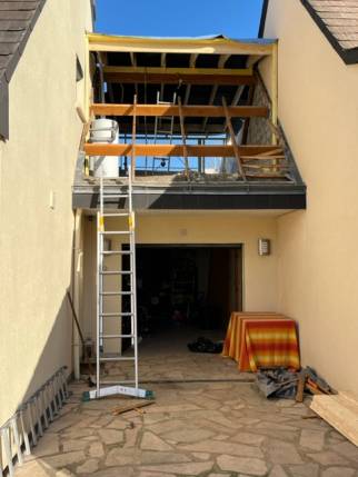  Travaux de construction d'une surélévation de maison - Nantes 44