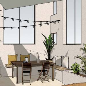 Aménagement Terrasse - Claire Clavier - La Maison Des Architectes