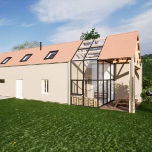 Rénovation d'une grange en Habitation - Lydéric Decherf - La Maison Des Architectes