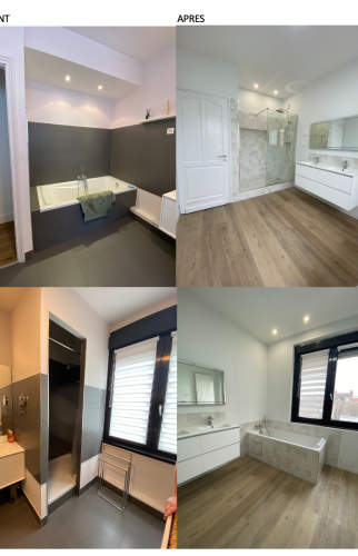 Avant  Après 