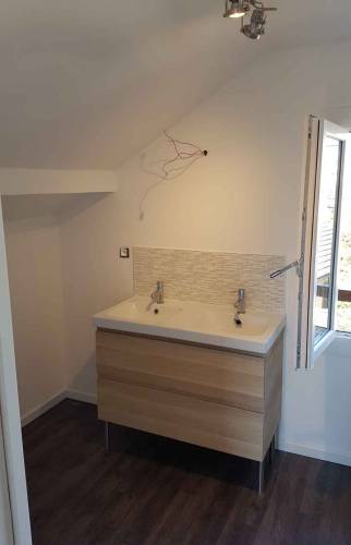 Création d'une salle de bain à Lagny sur marne (77)