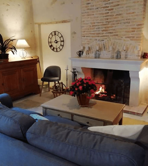 Rénovation intérieure d’un salon rustique