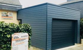 Revêtement et finition du garage ossature bois