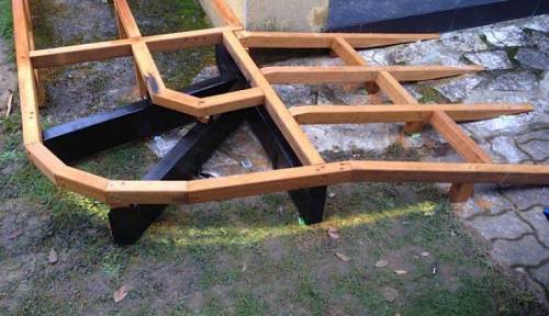 Aménagement d'une terrasse près de Morlaix (29)