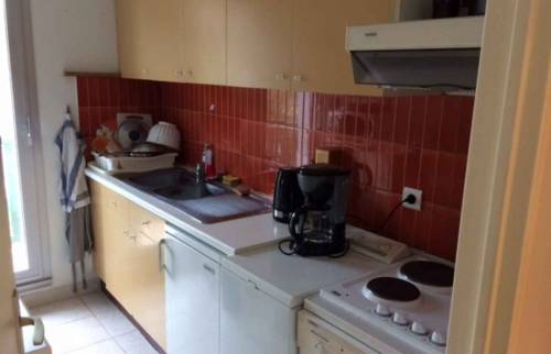 Cuisine avant travaux à Deauville