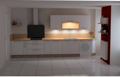 Nouvelle cuisine après travaux de rénovation - Septèmes-les-Vallons (13240)