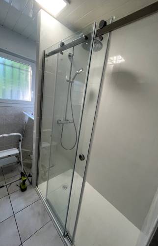 Rénovation de douche à Valenciennes salle de bain