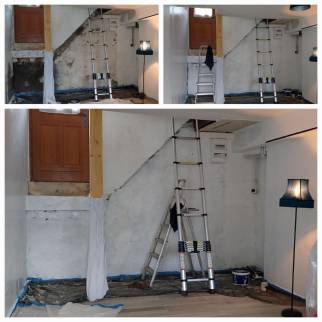Pendant les travaux