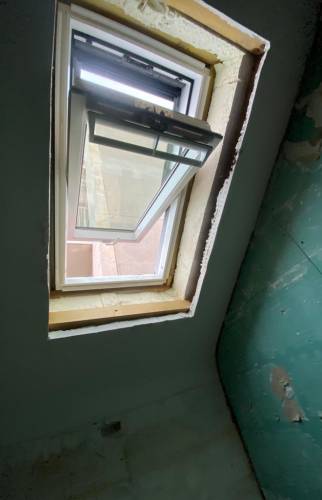 Création de la fenêtre de toit