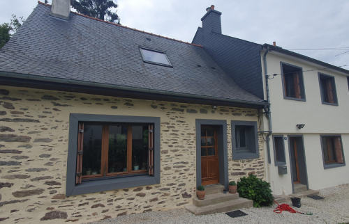 Ravalement de façade terminée