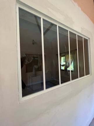 Création d'une verrière d'atelier à Pugny-Chatenod