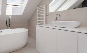 Création de salle de bain sous combles