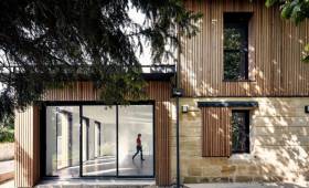 Extension bois volet sur mesure