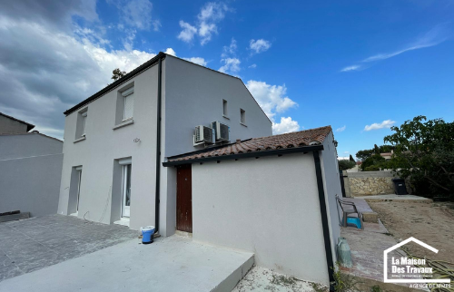 résultat pose de gouttières alu