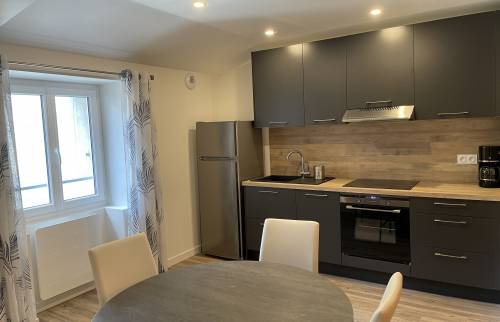 vue d'ensemble de la pièce à vivre